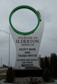 North Entry Sign